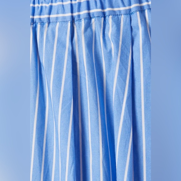 Faithful the Brand Scanno Maxi Skirt Blue/White Stripe - Picture 5 of 11